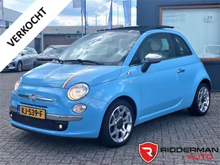 Fiat 500 0.9 TwinAir Lounge Elektrisch Schuif/Kantel PANODAK/Clima/Stoelverwarming