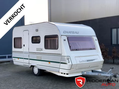 Chateau La Car 430 2e eig sinds 2001!, Nette caravan Voortent